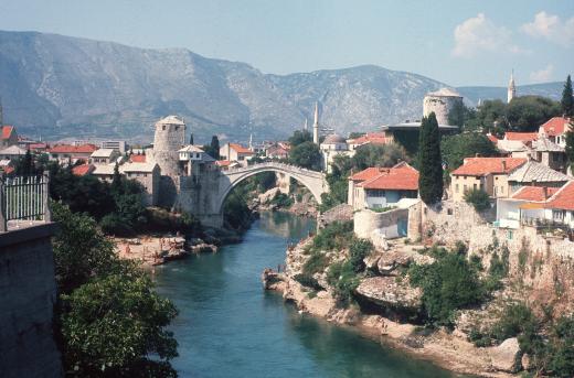 Mostar in 1974 © Creative Commons